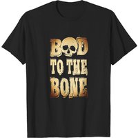 T-shirt Noir Bad To The Bone pour Hommes — T-shirts pour hommes