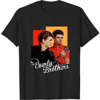 T-shirt pour hommes The Everly Brothers Rock N Roll Duo