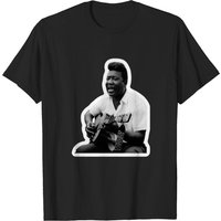 T-shirt pour hommes Muddy Waters Blues - Noir