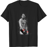 T-shirt Noir pour Hommes Nate Diaz