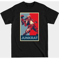 T-shirt Junkrat Poster Overwatch pour hommes — T-shirts pour hommes