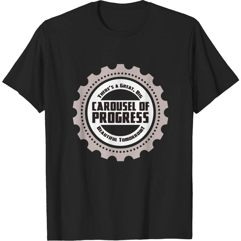 Carousel Of Progress 2 Men's T-Shirt — Mens T Shirts
