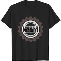 T-shirt pour hommes Beautiful Progress Carousel Of Progress