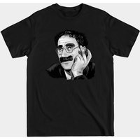 T-shirt pour hommes avec illustration de Groucho Marx par Burro