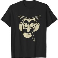 T-shirt pour hommes Mod.3 Groucho Marx Brothers en noir