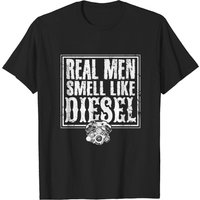 Real Men Smell Like Diesel Mechanic T-Shirt for Men — Mens T Shirts