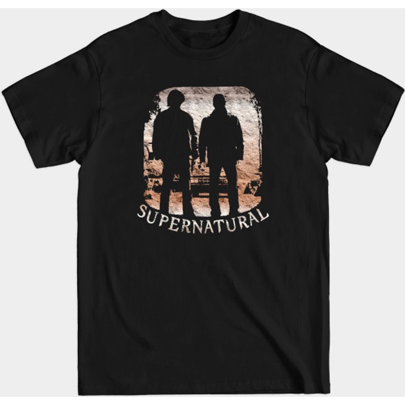 SPN - Sam And Dean Stone - T-shirt Supernatural pour hommes — T-shirts pour hommes