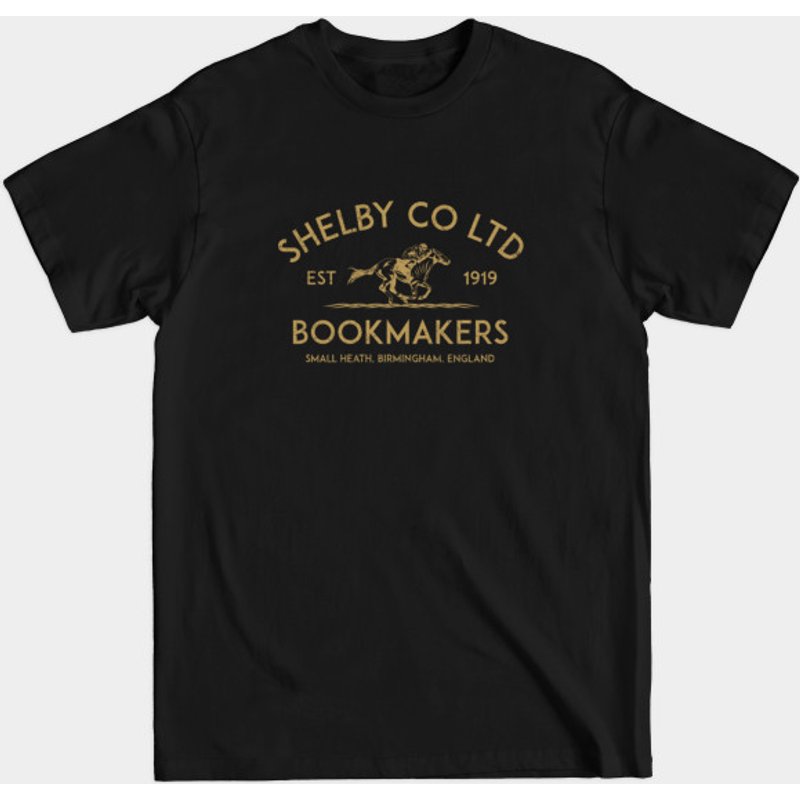 T-shirt pour hommes Peaky Blinder de Shelby Company Limited - Noir — T-shirts pour hommes