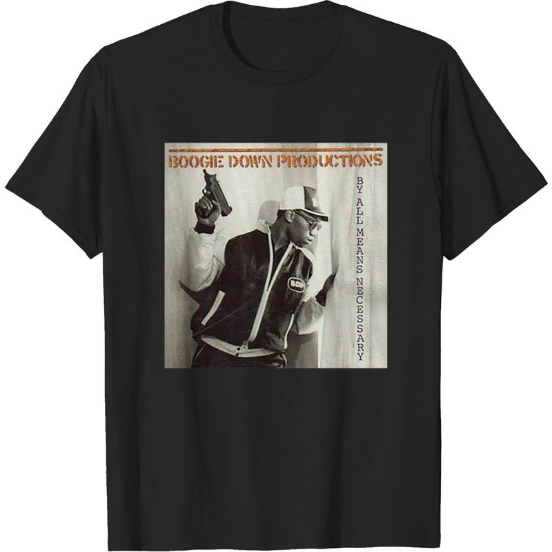 T-shirt pour hommes Boogie Down Productions By All Means Necessary — T-shirts pour hommes