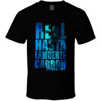 Anuel Aa Real Until Death Cabron 2.0 T Shirt for Men — Mens T Shirts