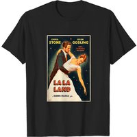 La La Land Vintage Movie Graphic T-Shirt for Men