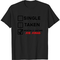 T-shirt pour hommes Mentally Dating Joe Jonas — T-shirts pour hommes