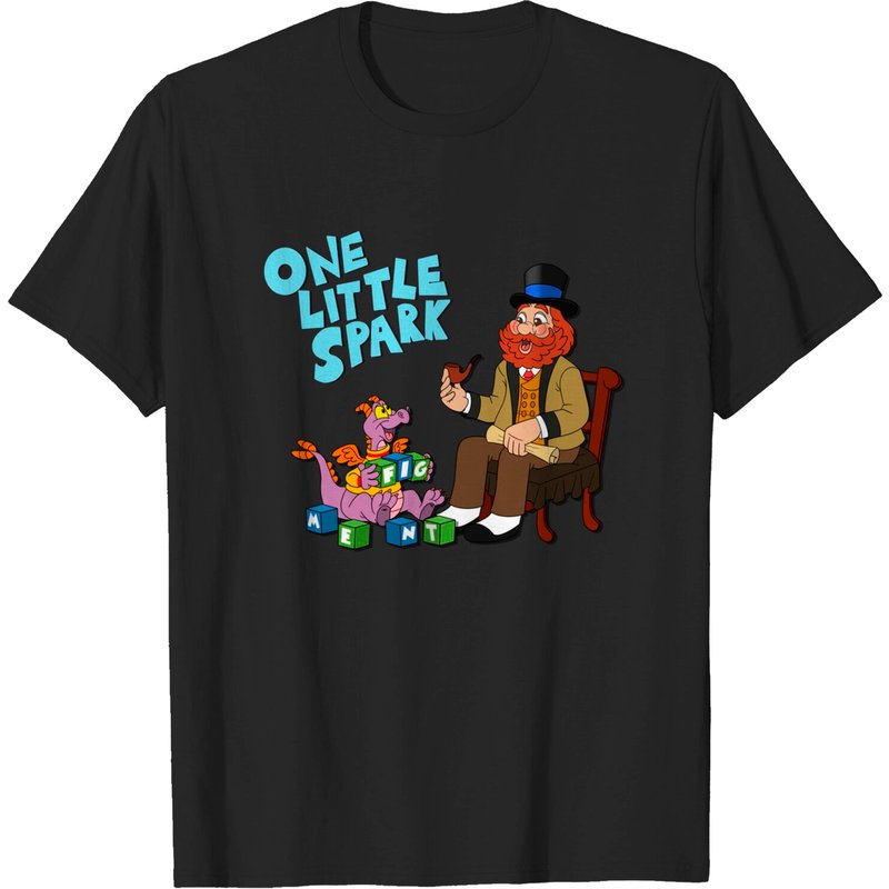 T-shirt pour hommes Tomorrow's Spark Figment en noir — T-shirts pour hommes