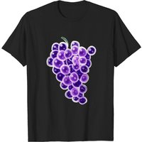 T-shirt Grapes - Grape pour hommes en noir