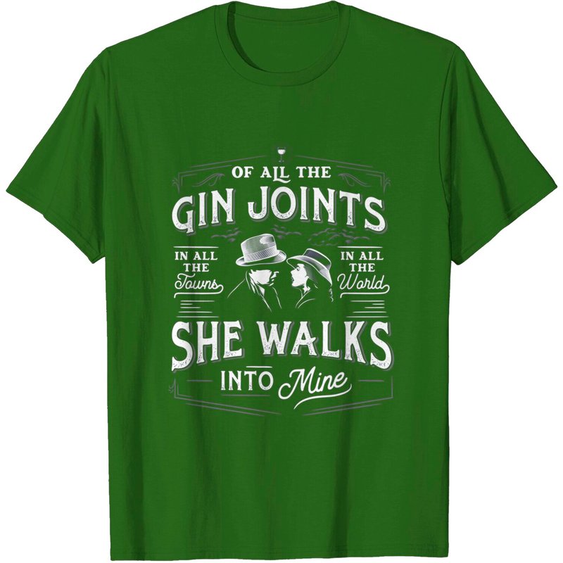T-shirt pour hommes Gin Joints Casablanca — T-shirts pour hommes