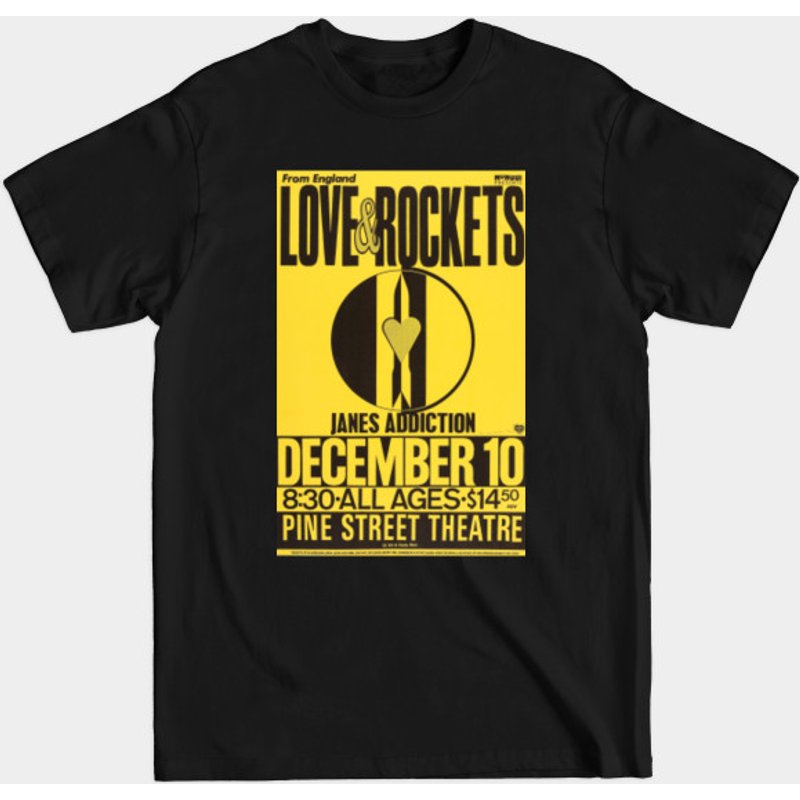 T-shirt Love And Rockets pour hommes - Jane's Addiction — T-shirts pour hommes