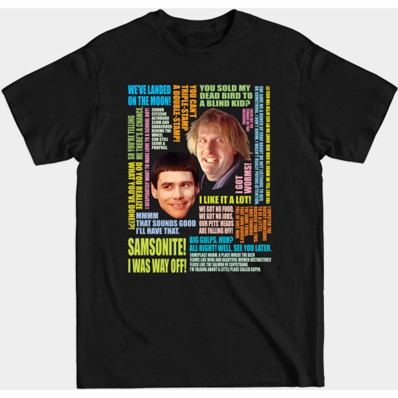 T-shirt Citations de Dumb And Dumber — T-shirts pour hommes