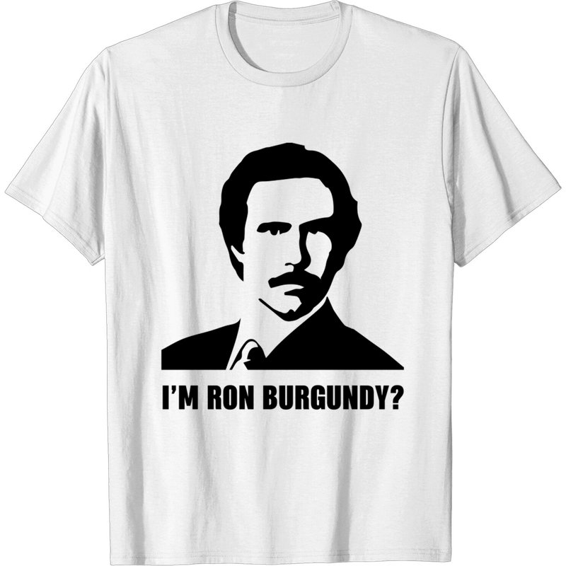 T-shirt pour hommes I'm Ron Burgundy — T-shirts pour hommes