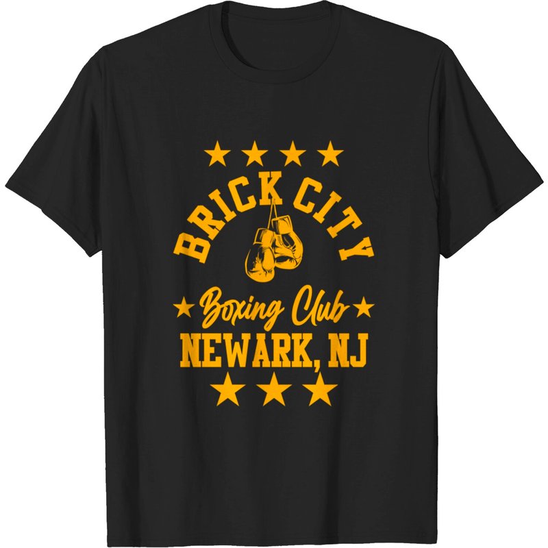 T-shirt pour hommes Brick City Boxing Club - Noir — T-shirts pour hommes