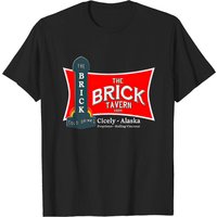 The Brick Northen Exposure Men's T-Shirt in Black — Mens T Shirts