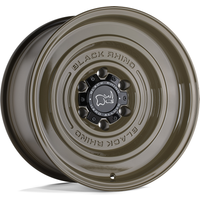 Roues Black Rhino Solid Gloss Green - 17x9.5 - 5x127 -18 Offset — Roues et jantes