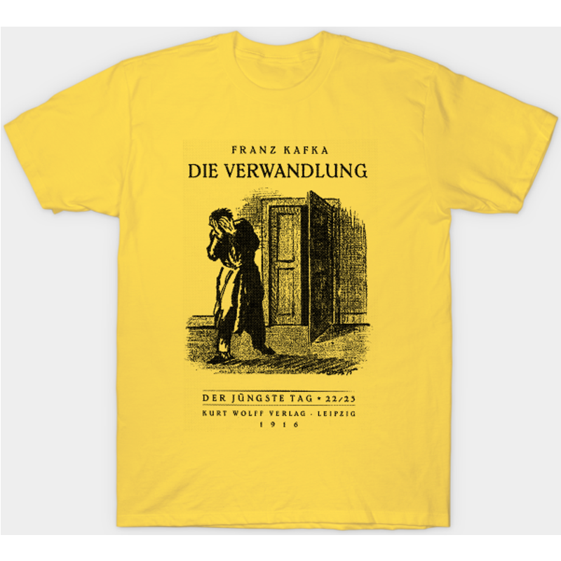 T-shirt pour hommes The Metamorphosis de Franz Kafka — T-shirts pour hommes