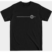 T-shirt à rayures horizontales 42 pour hommes - Noir