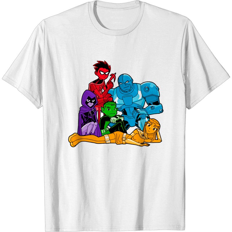 The Booyah Club - T-shirt pour hommes Teen Titans — T-shirts pour hommes