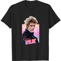 T-shirt pour hommes Kim Wilde 80s en noir — T-shirts pour hommes