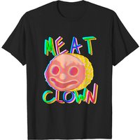 Meat Clown - Clown T-Shirt for Men in Black — Mens T Shirts
