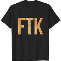 FTK Gold - Ftk Men's Black T-Shirt