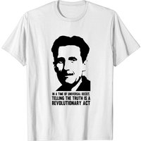 Orwell Truth Is Revolutionary Men's T-Shirt — Mens T Shirts