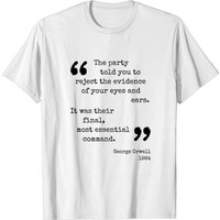 George Orwell Quote T-Shirt for Men