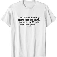 T-shirt pour hommes avec citation de George Orwell — T-shirts pour hommes