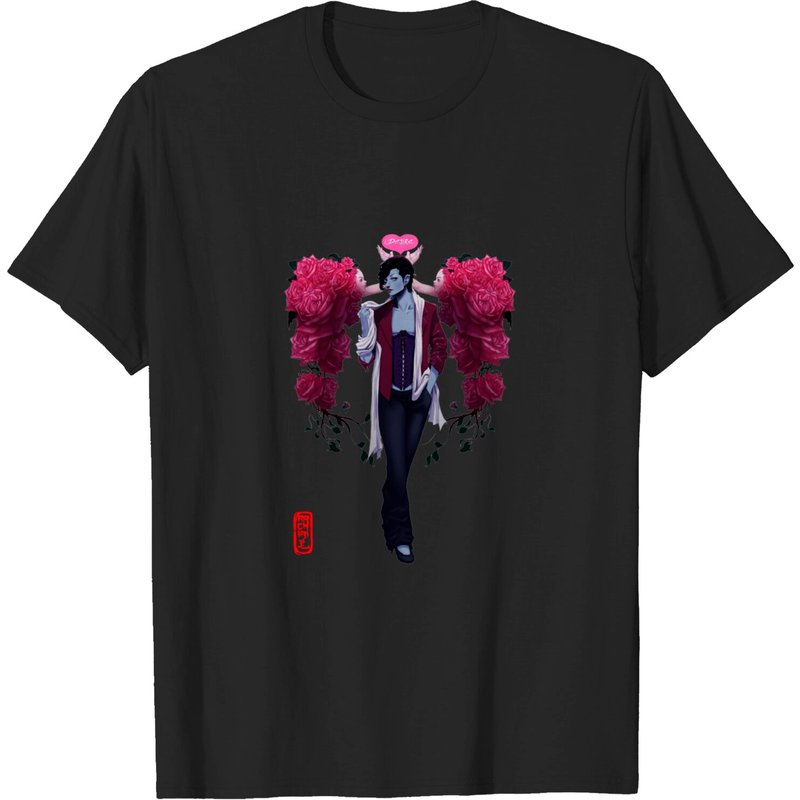 Desire - Geekgirl Men's T-Shirt in Black