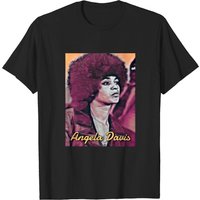 T-shirt pour hommes Angela Davis - Noir — T-shirts pour hommes