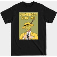 T-shirt pour hommes "Somebody Stop Me" The Mask Jim Carrey
