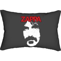 Zappa - Frank Zappa - Lumbar Pillows in Royal Blue — Decorative Cushions