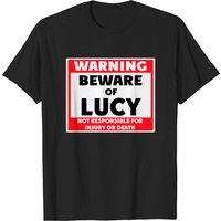 Beware Of Lucy - Lucy Men's T-Shirt in Black