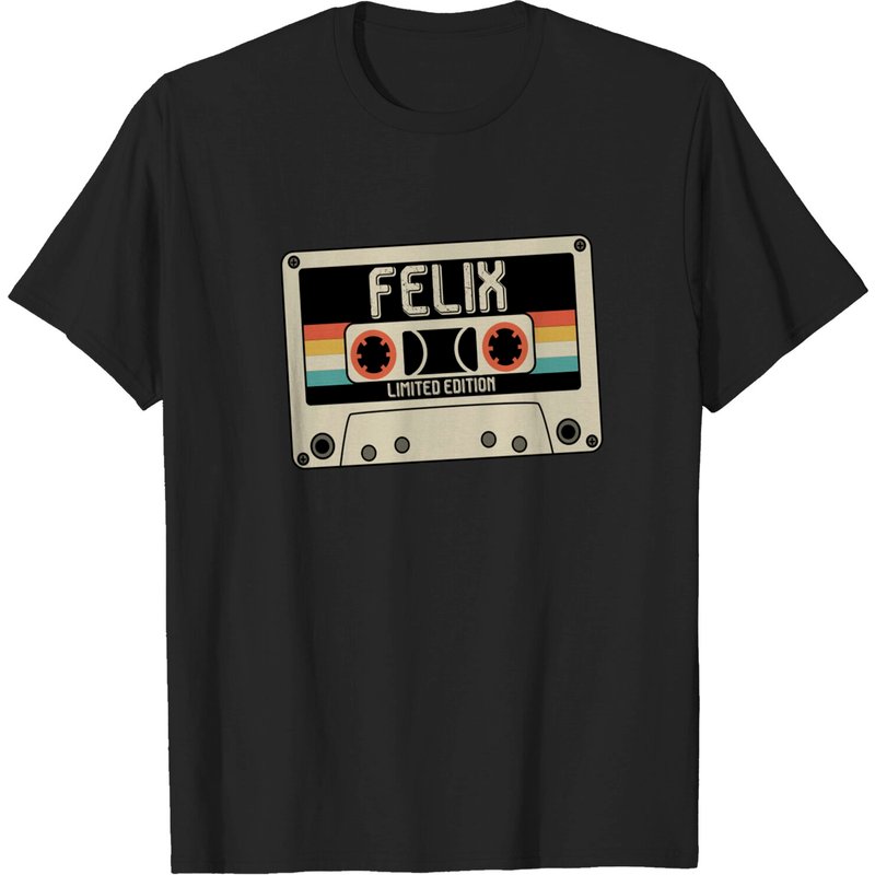 T-shirt pour hommes Felix Édition Limitée Style Vintage — T-shirts pour hommes