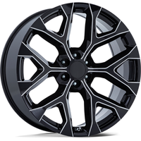 Performance Replicas PR177 Jantes Moulées Noires Brillantes 22x9