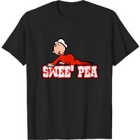T-shirt pour hommes Swee' Pea de Popeye en noir — T-shirts pour hommes