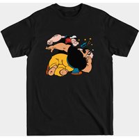 T-shirt Popeye Le Marin Retourne pour Hommes — T-shirts pour hommes