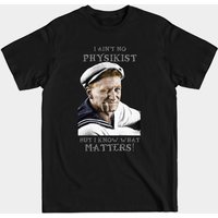 T-shirt Noir pour Hommes Popeye Physikist