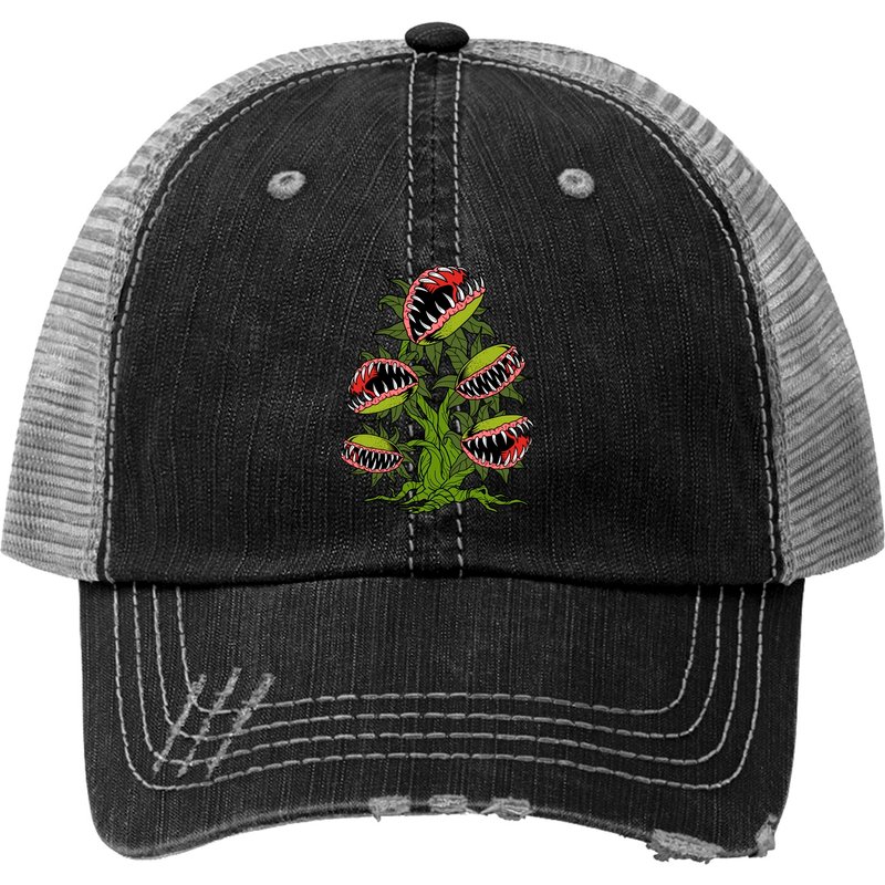 Chapeau Trucker Venus Fly Trap pour hommes et femmes — Casquette de baseball