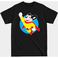 T-shirt pour hommes Mighty Mouse en noir