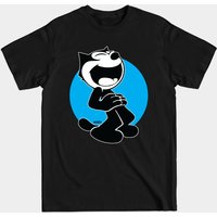 T-shirt pour hommes Felix-on Blue Felix le Chat — T-shirts pour hommes
