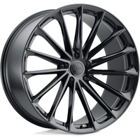 Jantes Ohm Proton Noir Brillant 20x10 - Motif de Boulons 5x114.3