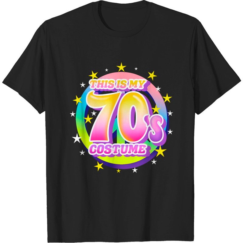 T-shirt pour hommes This Is My 70s Costume