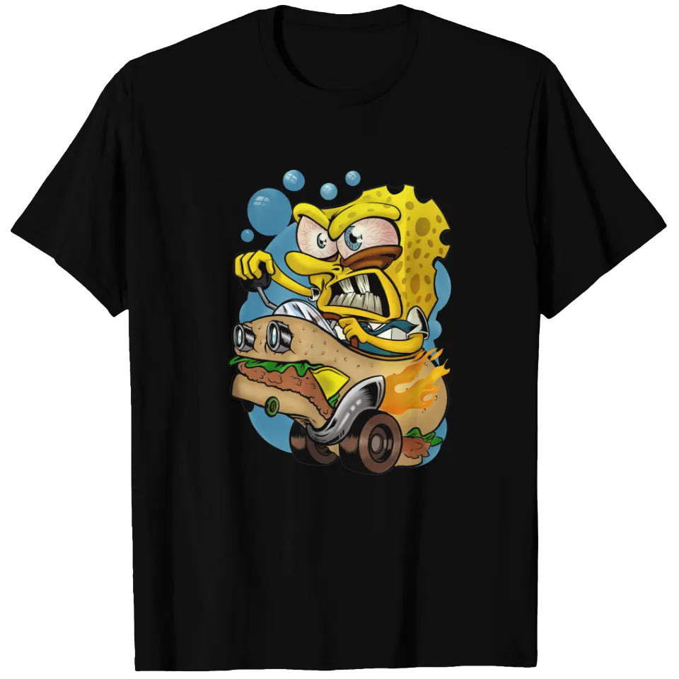 T-shirt pour hommes Sponge Bob Square Pants - Êtes-vous prêts, les enfants ? — T-shirts pour hommes